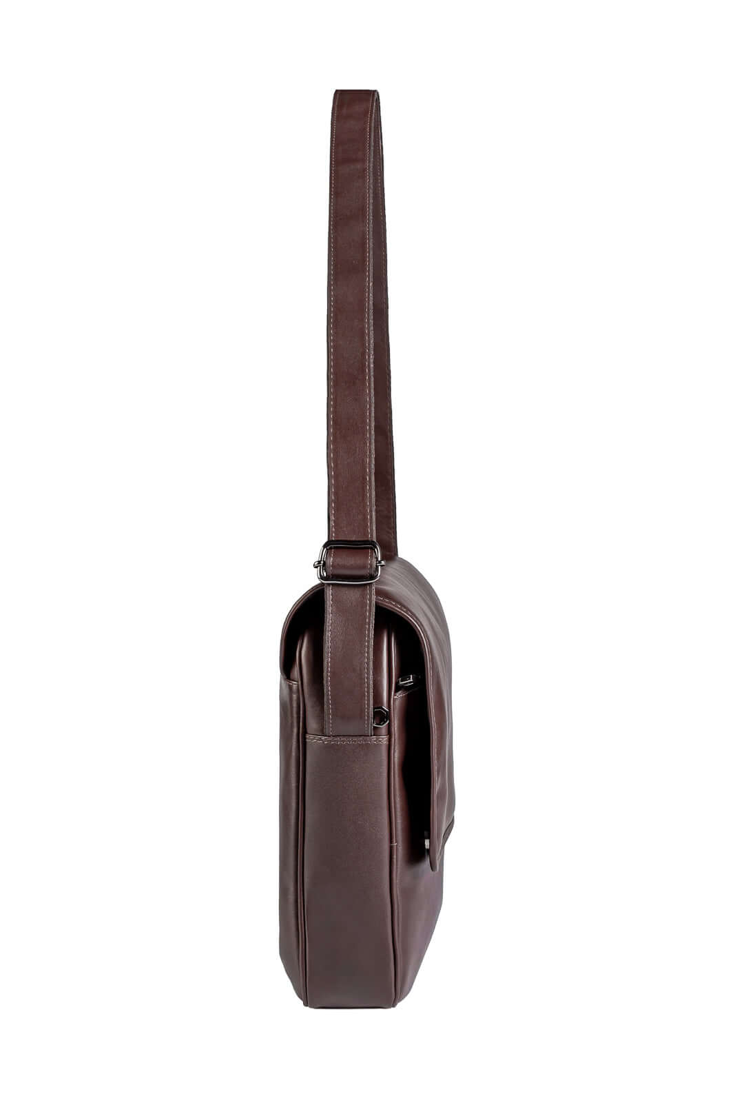 Pasta carteiro para notebook em couro italiano Cassio - Enluaze