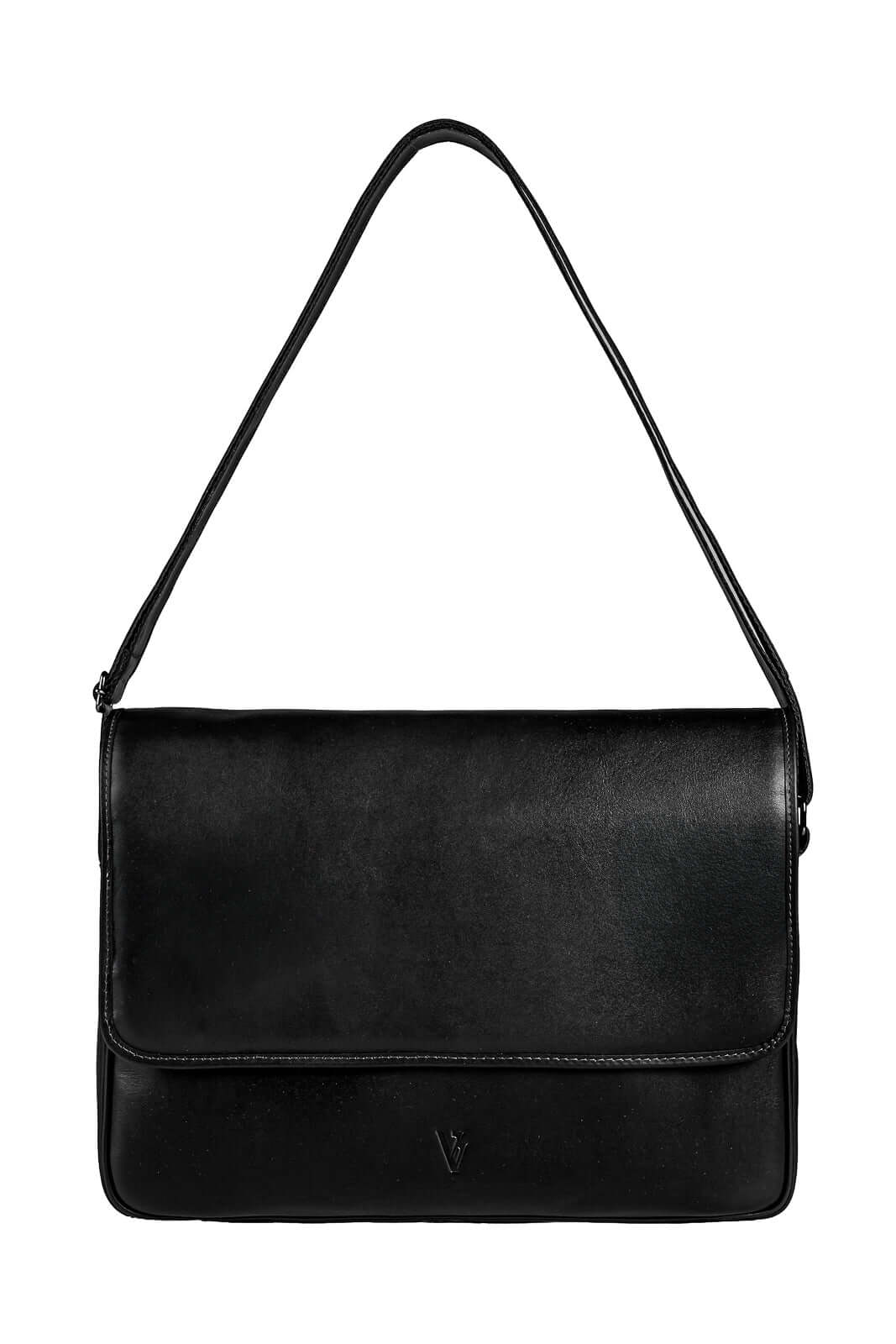 Pasta carteiro para notebook em couro italiano Cassio - Enluaze