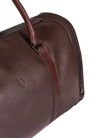 Mala para viagem em couro floater Magnus