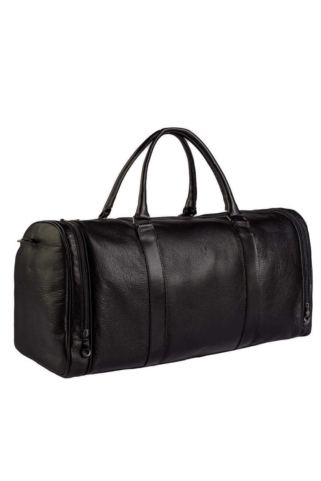 Mala para viagem em couro floater Magnus - Enluaze