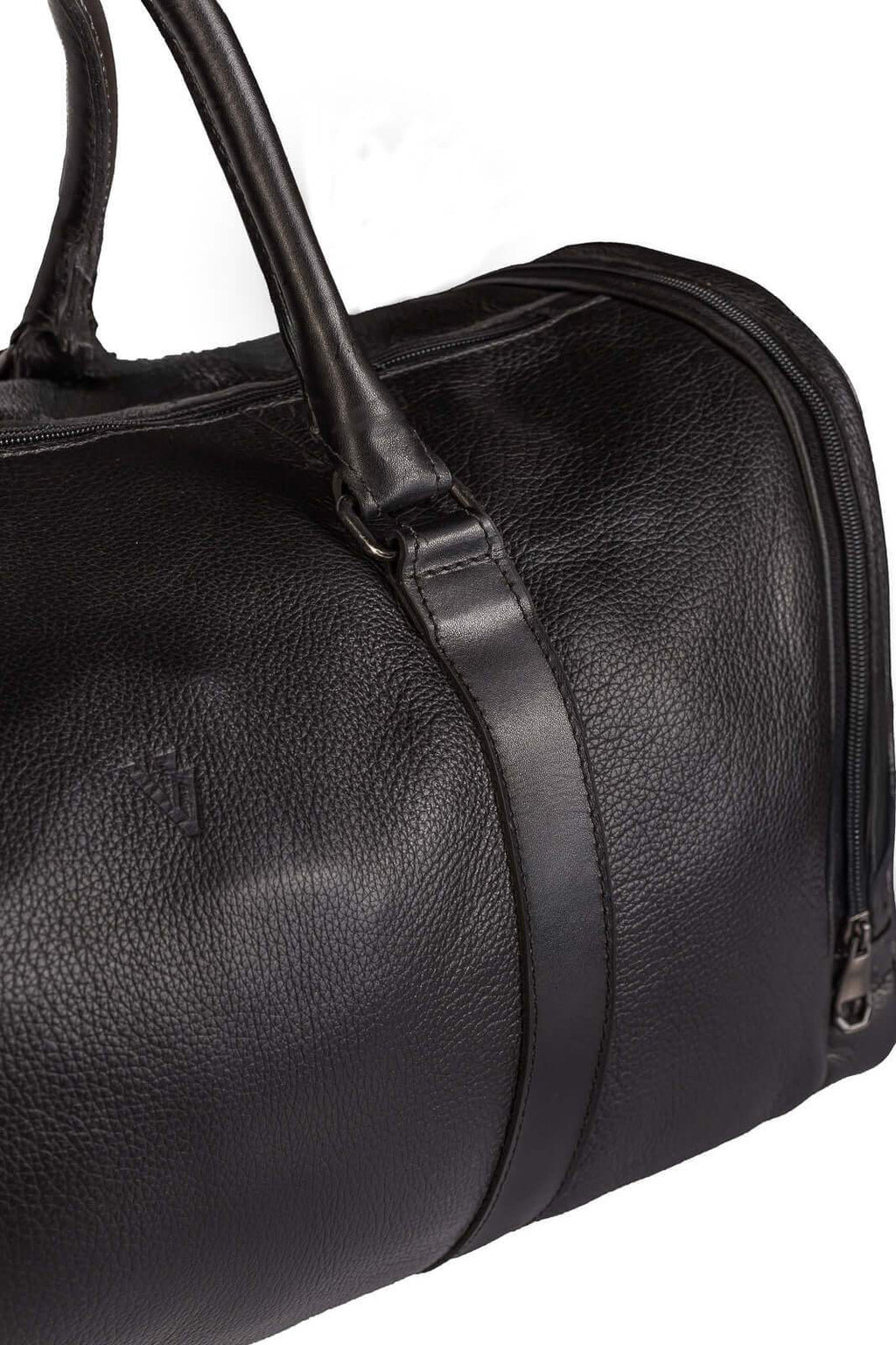 Mala para viagem em couro floater Magnus - Enluaze