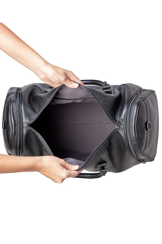 Mala para viagem em couro floater Magnus