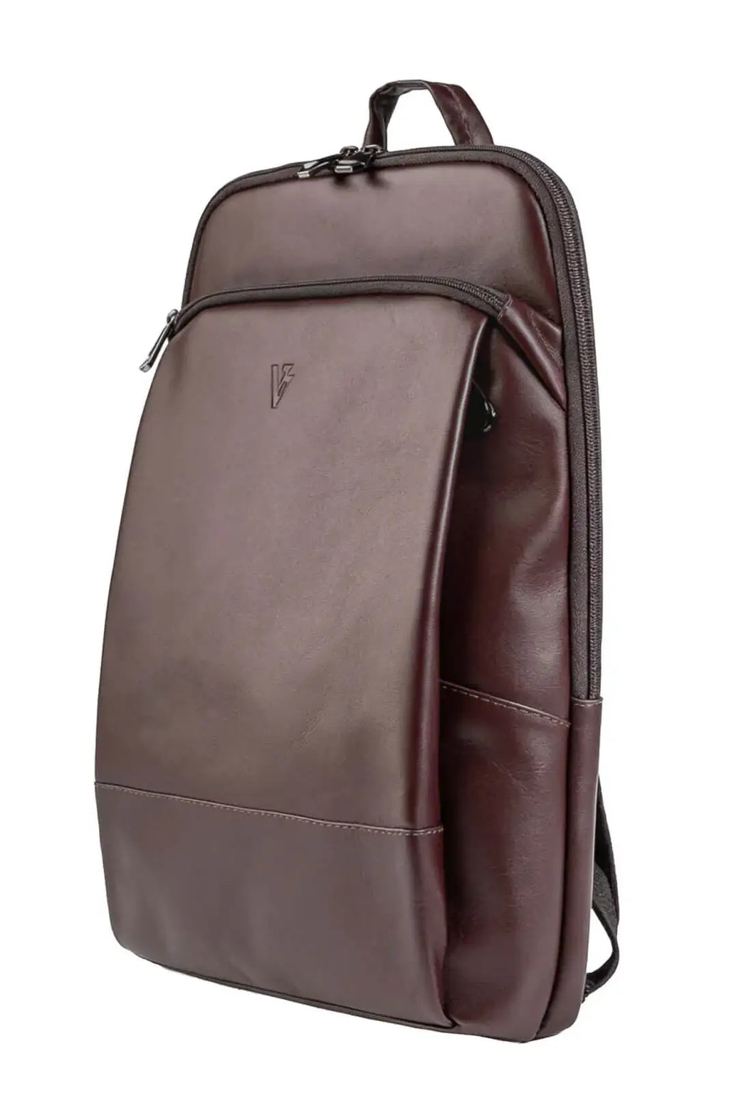 Mochila masculina slim para notebook couro italiano Otávio - Enluaze
