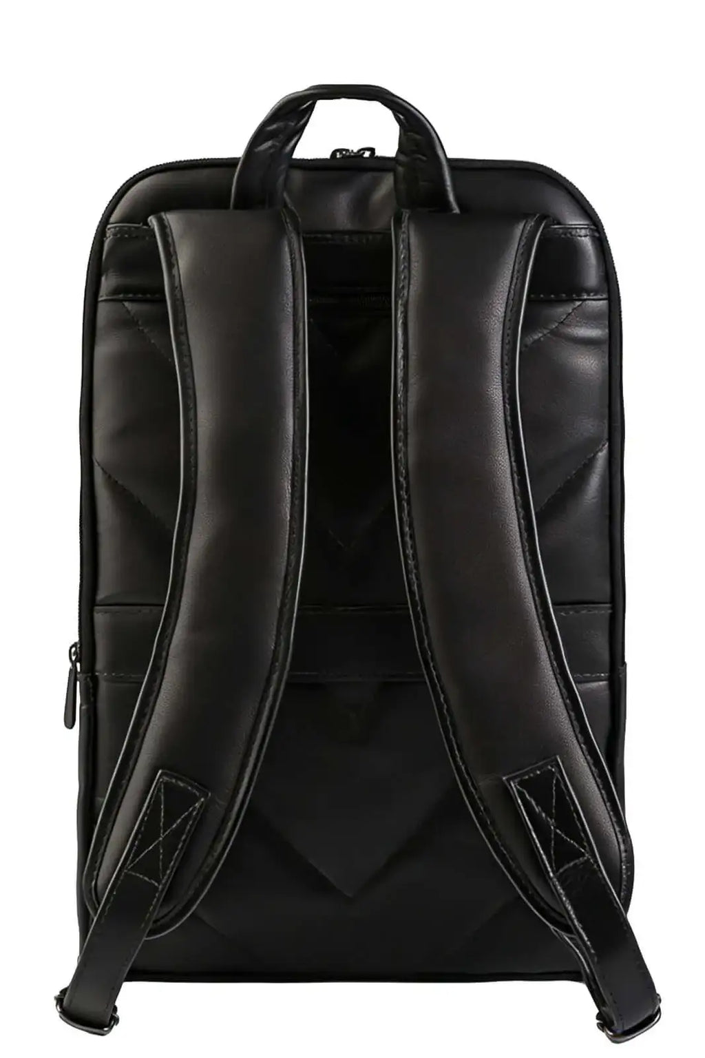 Mochila masculina slim para notebook couro italiano Otávio - Enluaze