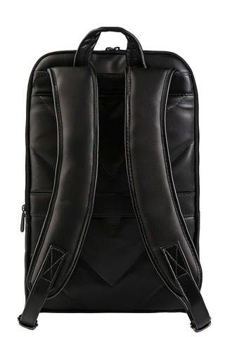 Mochila masculina slim para notebook couro italiano Otávio