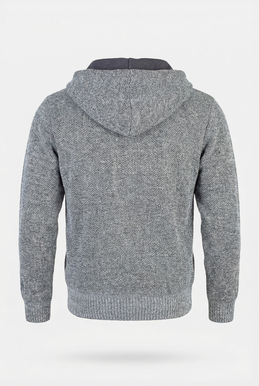 Jaqueta de malha térmica masculina com capuz 90149