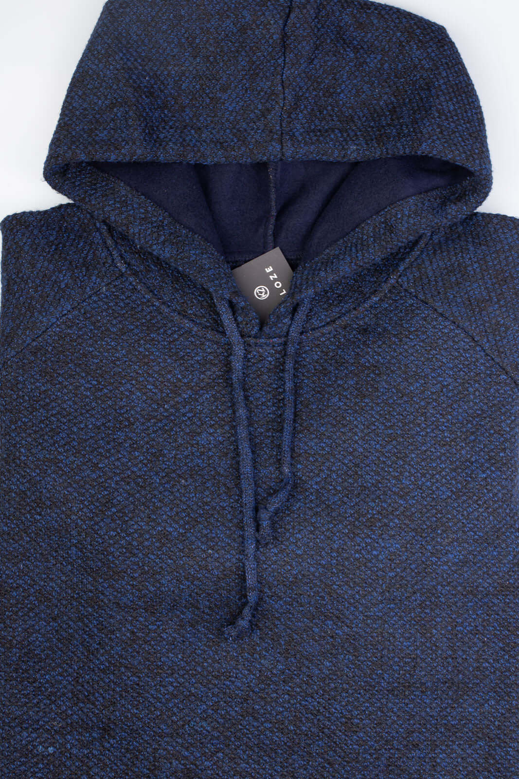 Blusão grosso de malha masculino com capuz 90150 - Enluaze