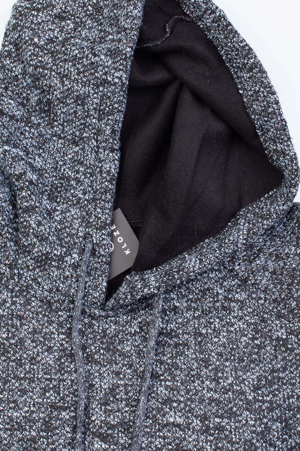 Blusão grosso de malha masculino com capuz 90150 - Enluaze