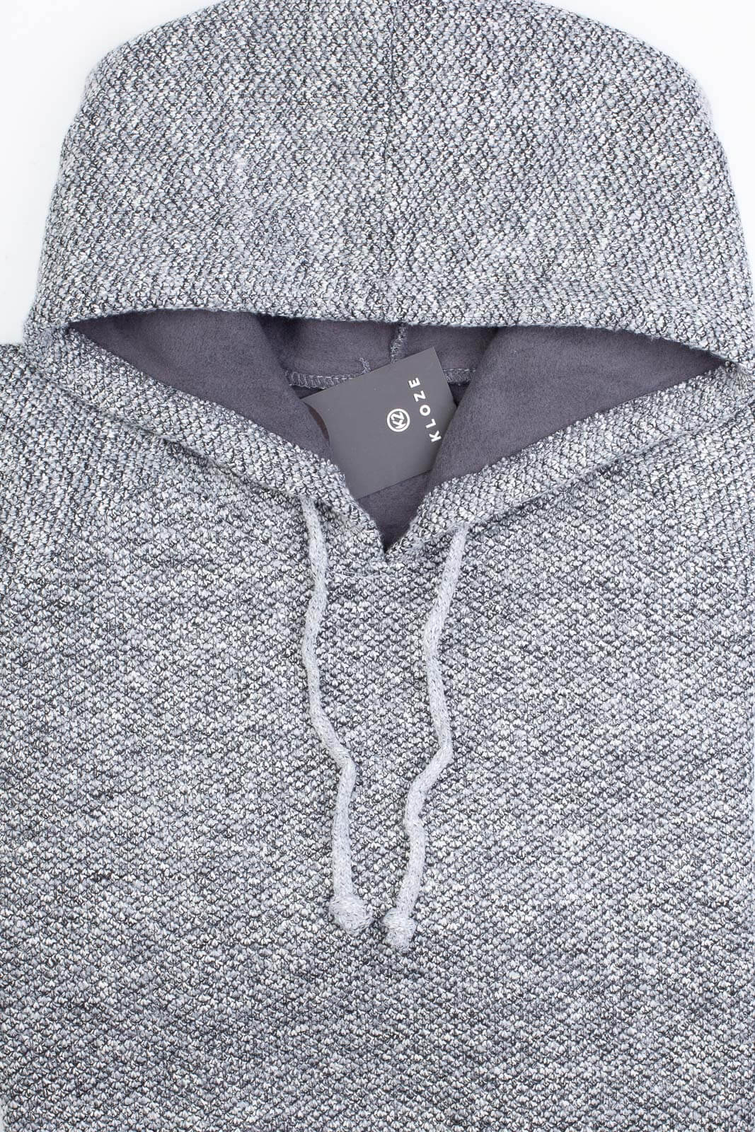 Blusão grosso de malha masculino com capuz 90150 - Enluaze