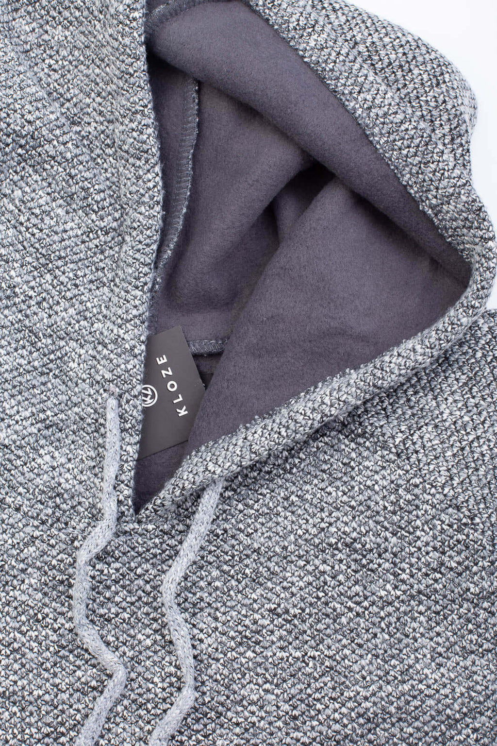 Blusão grosso de malha masculino com capuz 90150 - Enluaze