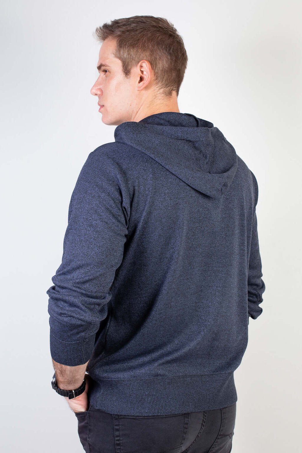 Blusa masculina moletinho com capuz 90153 - Enluaze