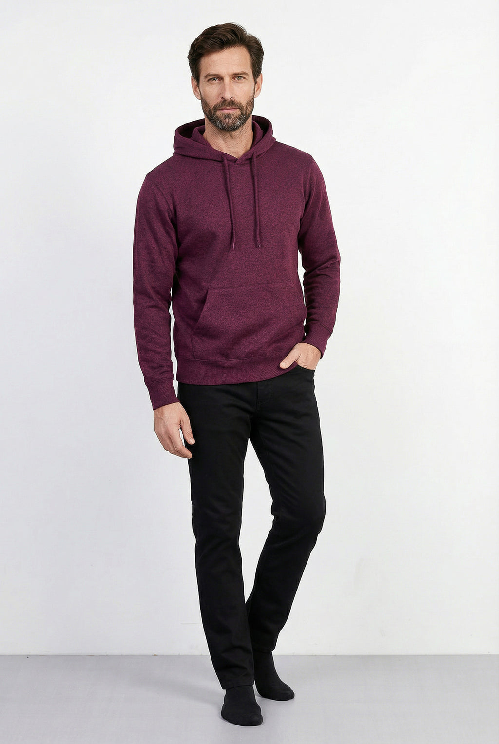 Blusa masculina moletinho com capuz 90153