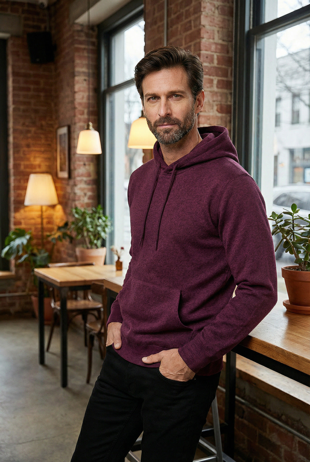 Blusa masculina moletinho com capuz 90153