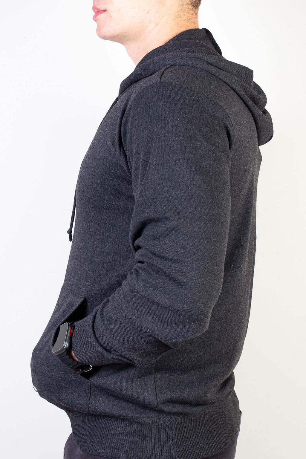 Blusa masculina moletinho com capuz 90153 - Enluaze