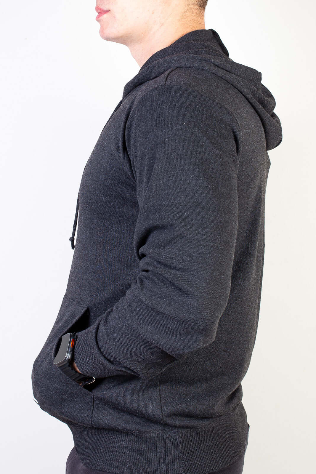 Blusa masculina moletinho com capuz 90153 - Enluaze