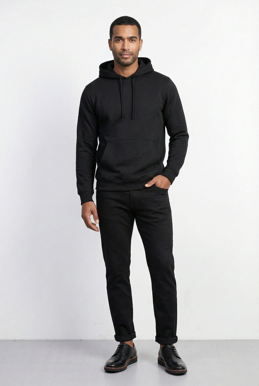 Blusa masculina moletinho com capuz 90153