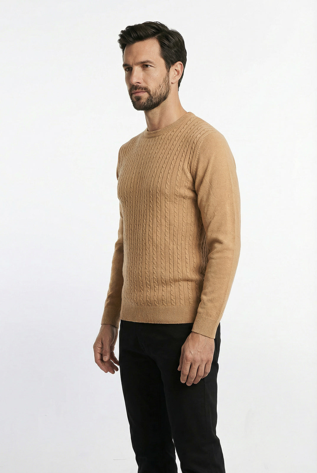 Blusa de malha masculina gola redonda 90184