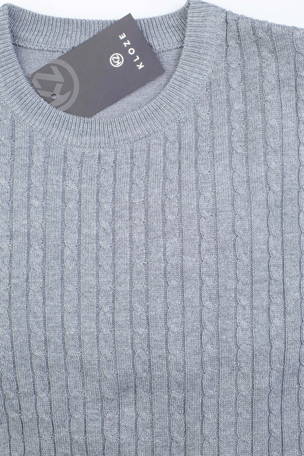 Blusa de malha masculina gola redonda 90184 - Enluaze