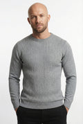 Blusa de malha masculina gola redonda 90184