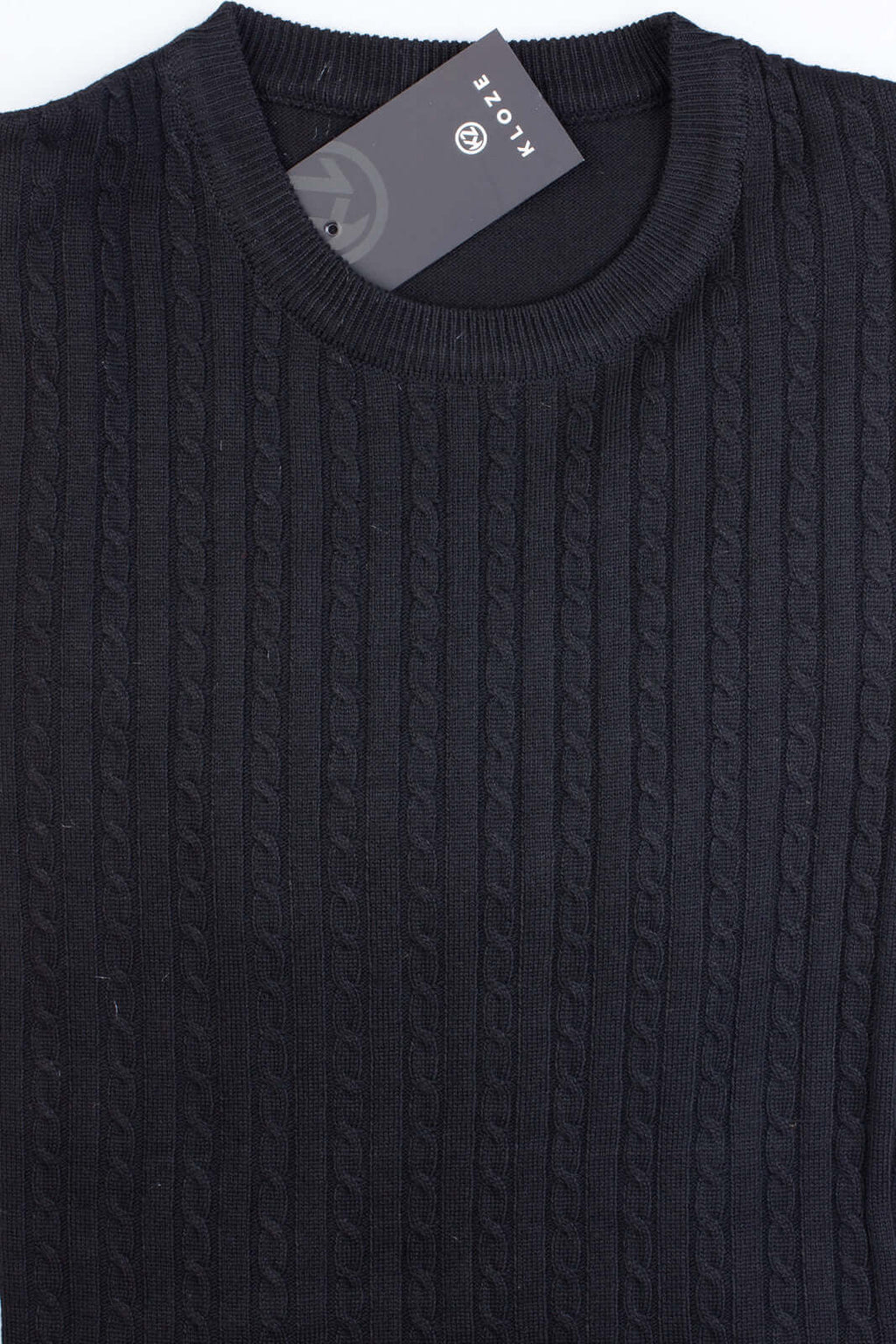 Blusa de malha masculina gola redonda 90184 - Enluaze