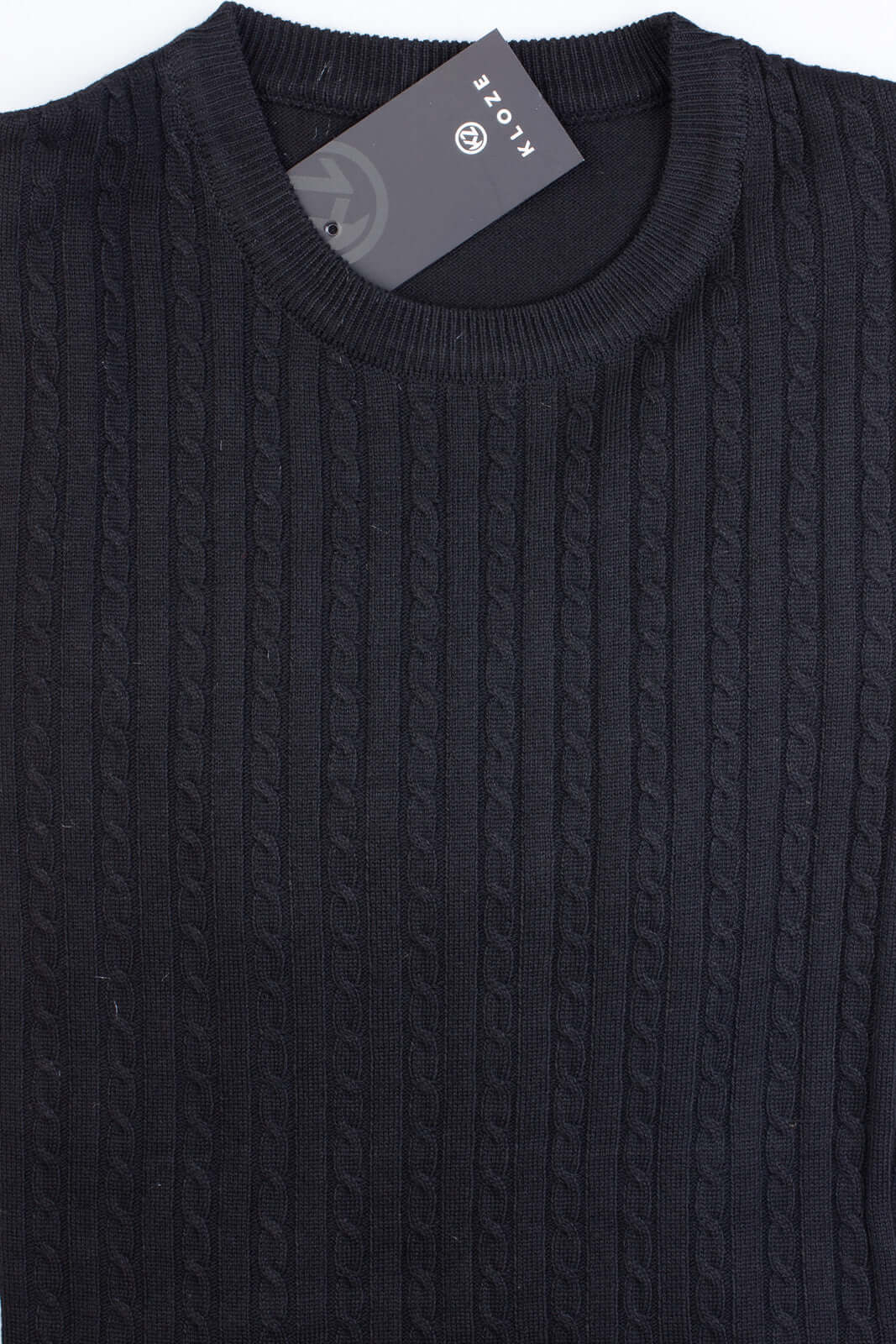 Blusa de malha masculina gola redonda 90184 - Enluaze