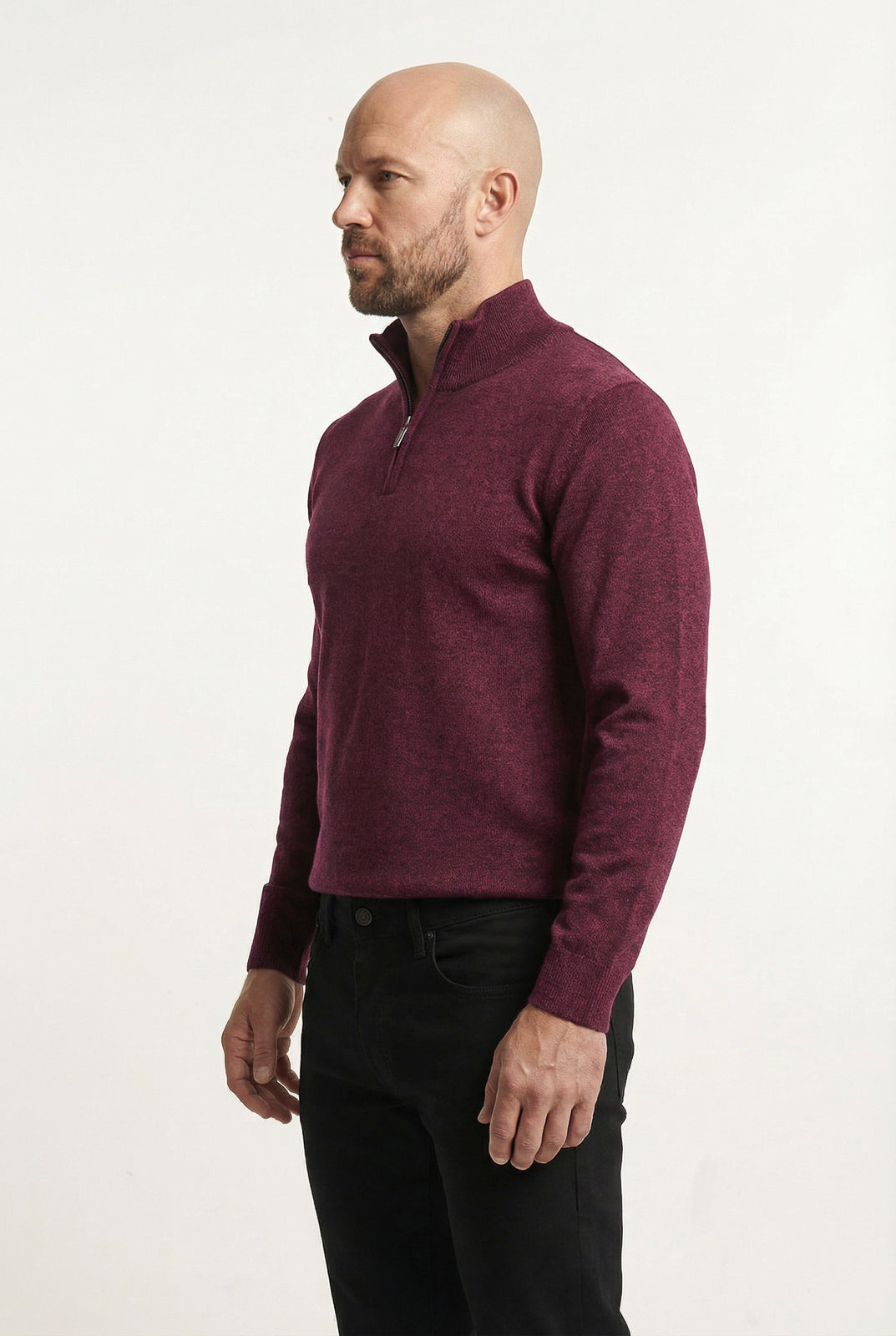 Blusa masculina gola com zíper 90207