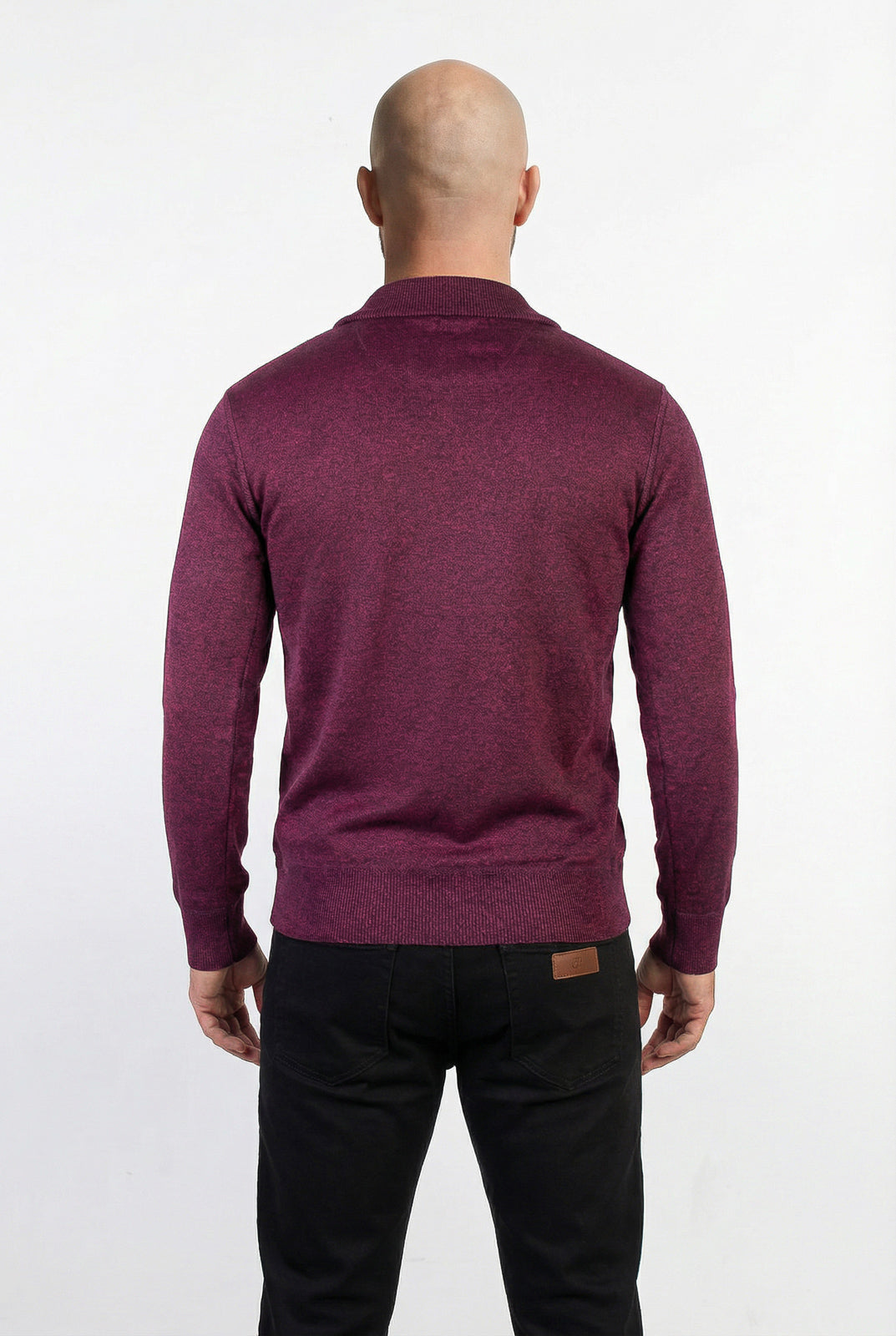 Blusa masculina gola com zíper 90207