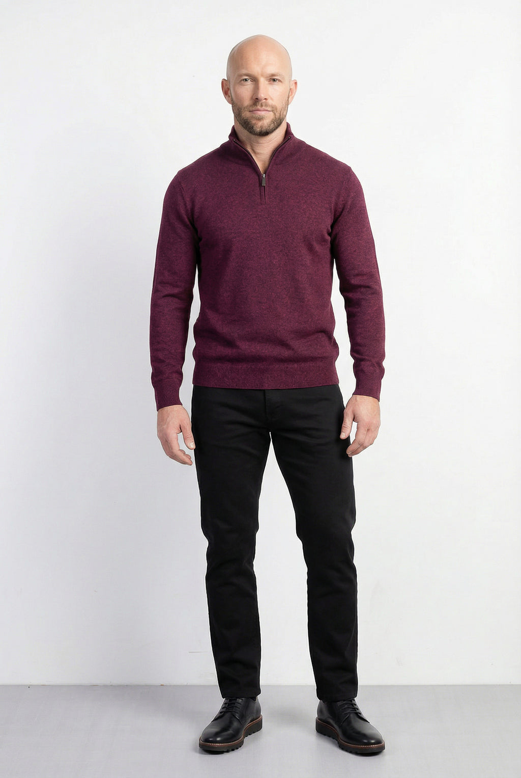 Blusa masculina gola com zíper 90207