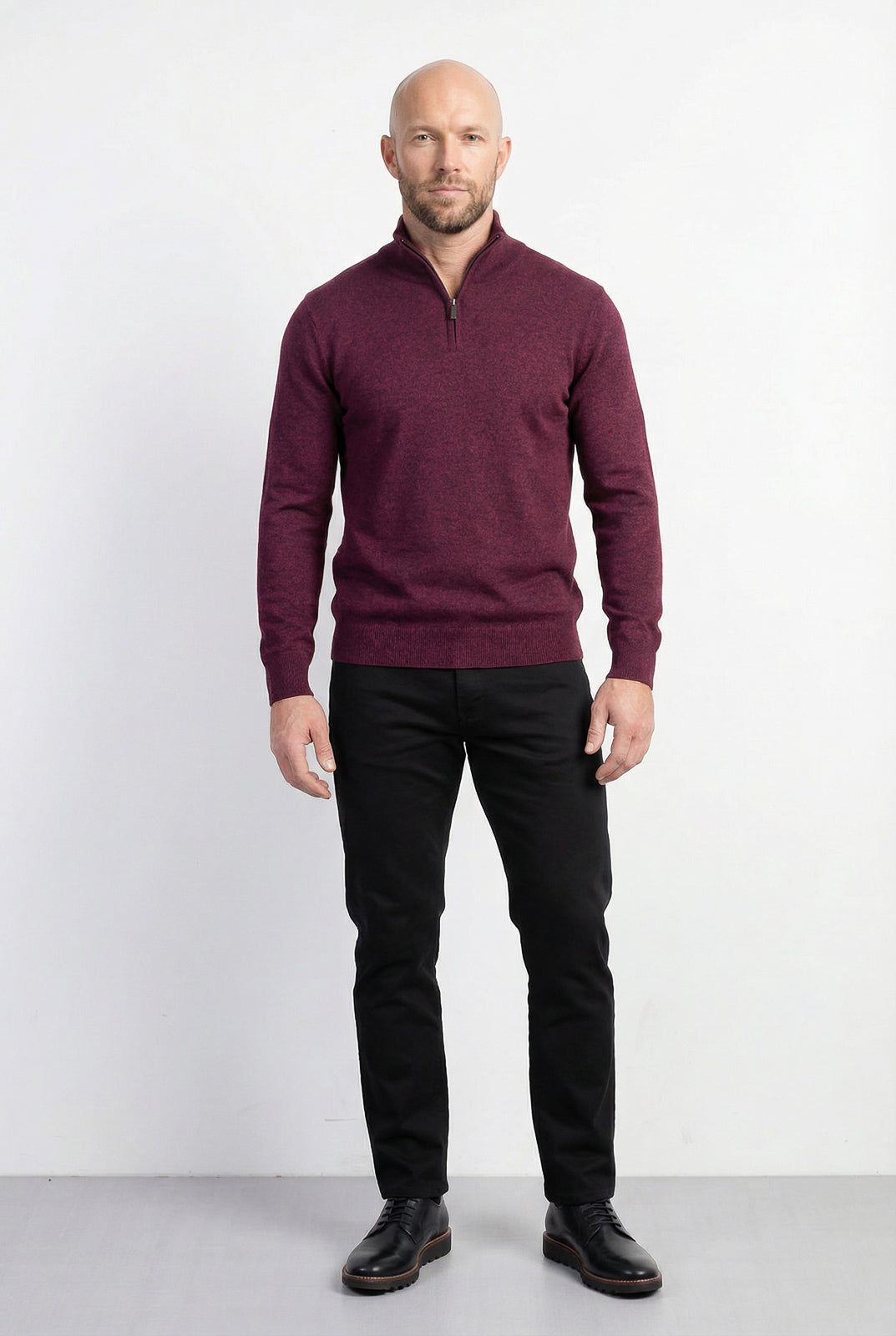 Blusa masculina gola com zíper 90207