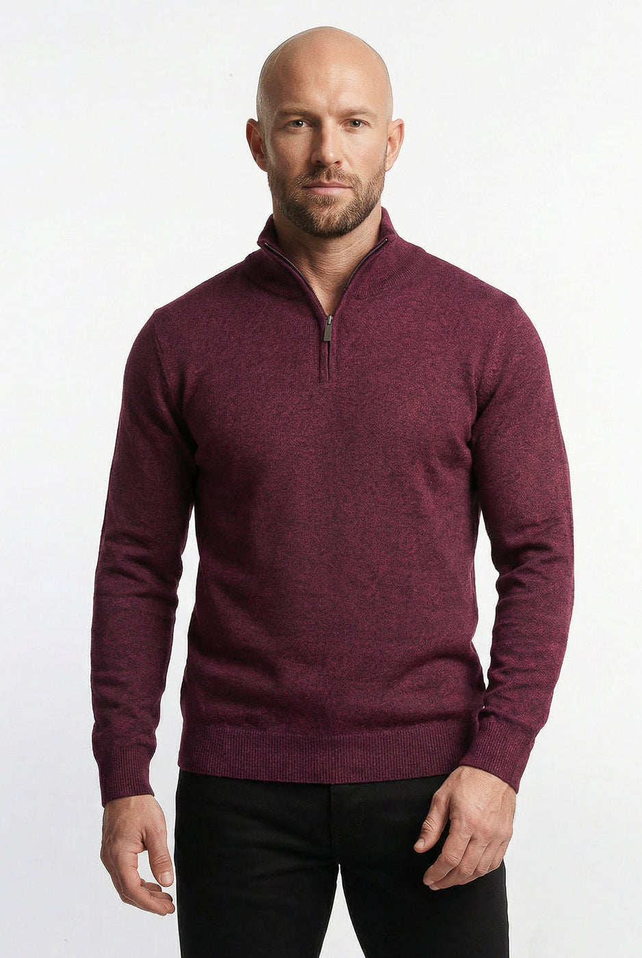 Blusa masculina gola com zíper 90207