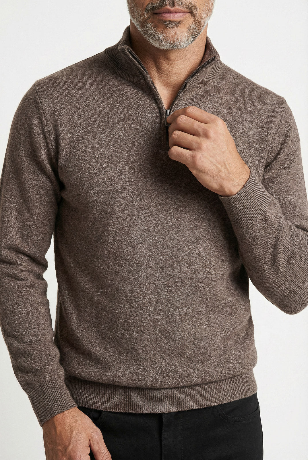 Blusa masculina gola com zíper 90207