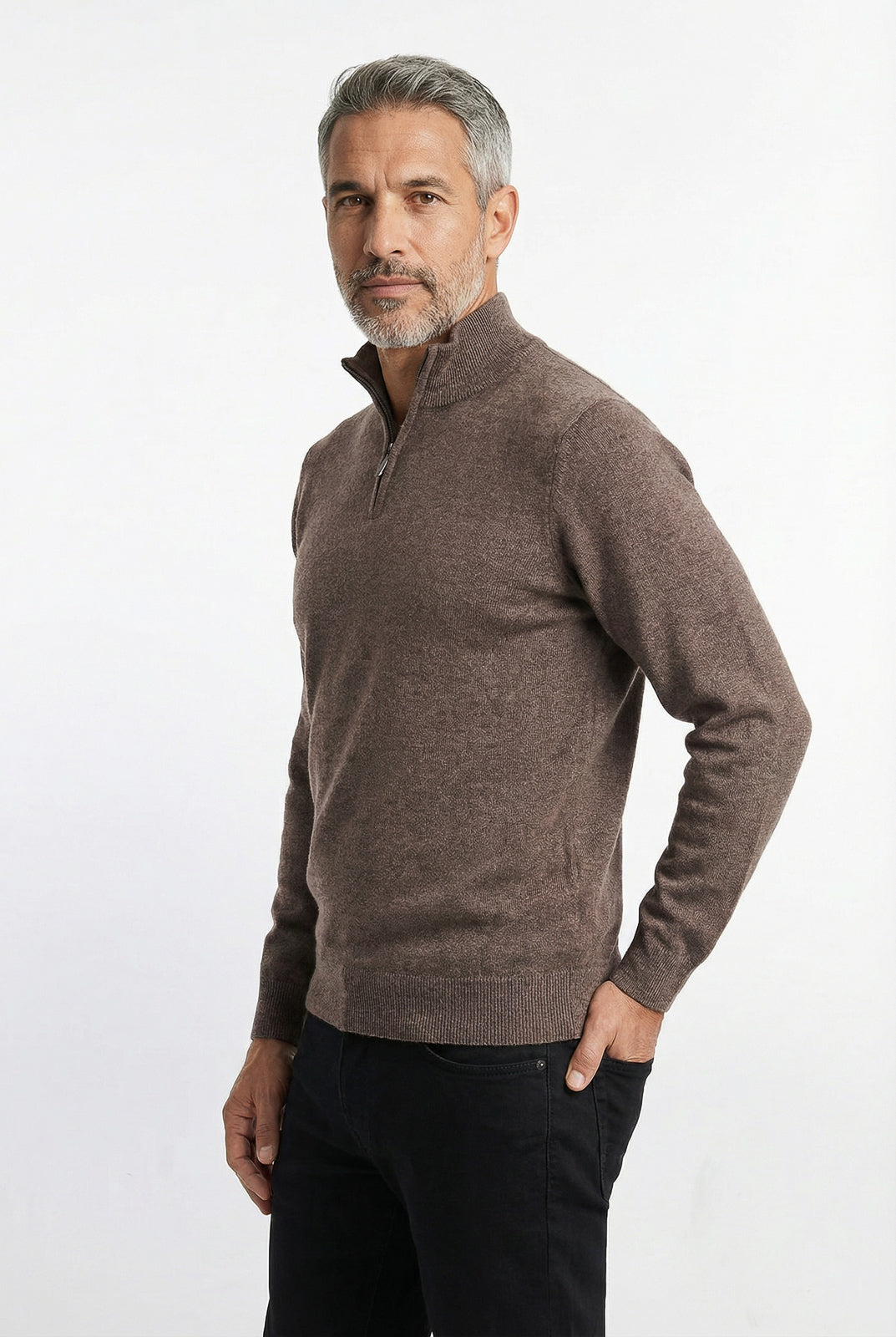 Blusa masculina gola com zíper 90207