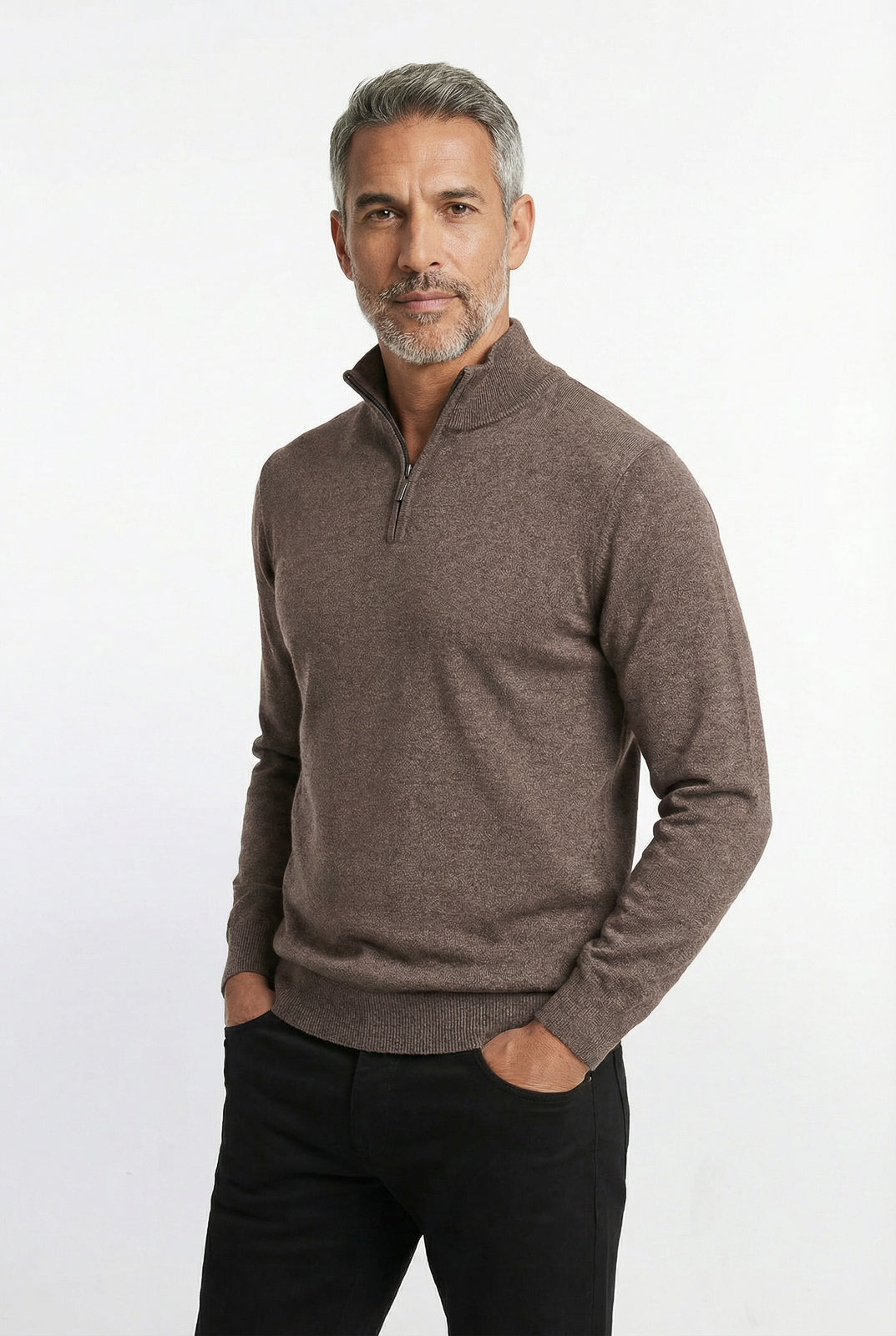 Blusa masculina gola com zíper 90207