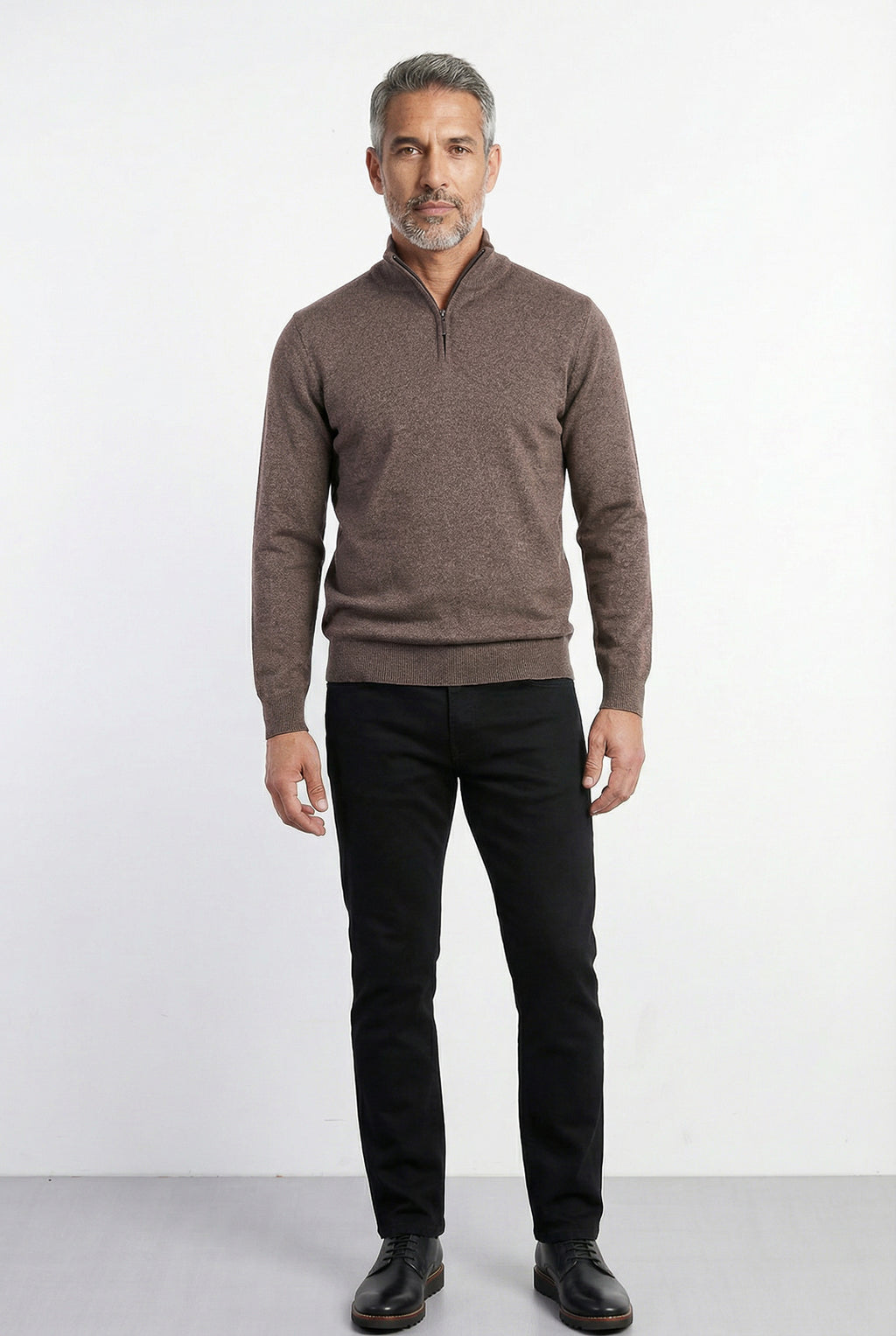 Blusa masculina gola com zíper 90207