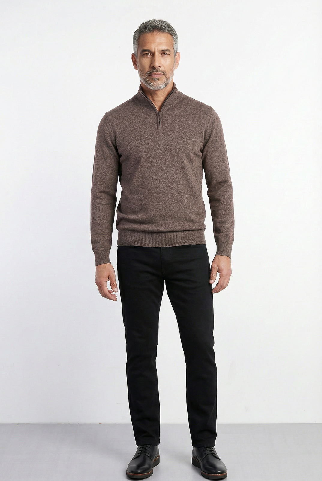 Blusa masculina gola com zíper 90207