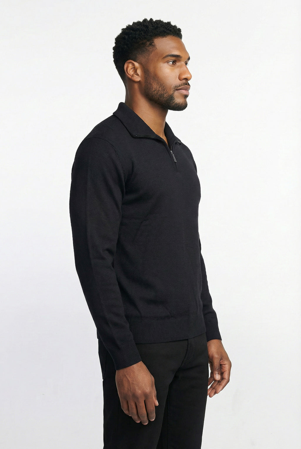 Blusa masculina gola com zíper 90207