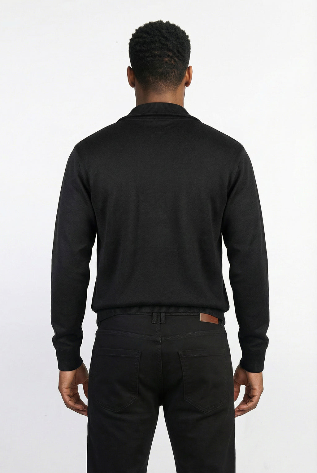 Blusa masculina gola com zíper 90207