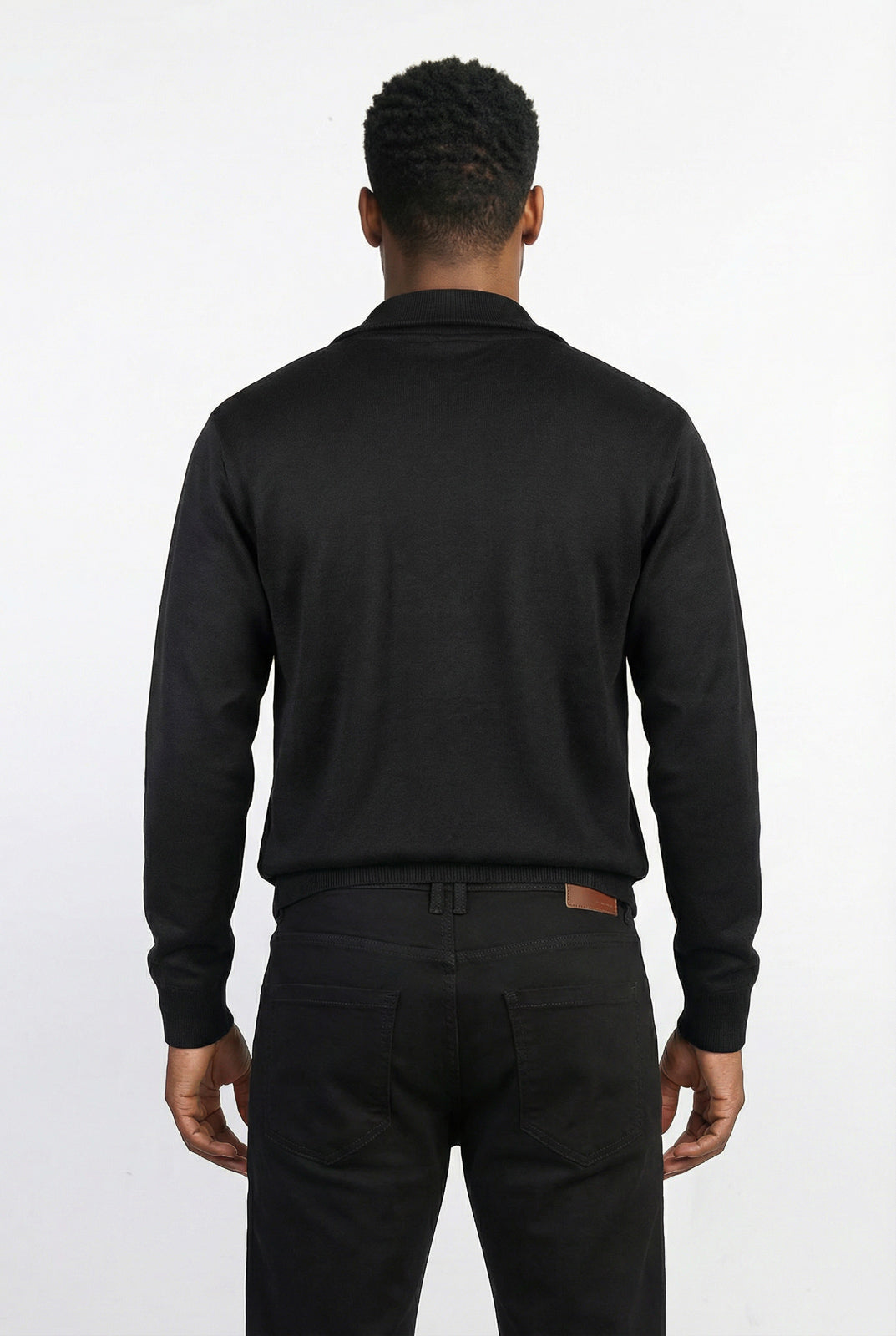 Blusa masculina gola com zíper 90207