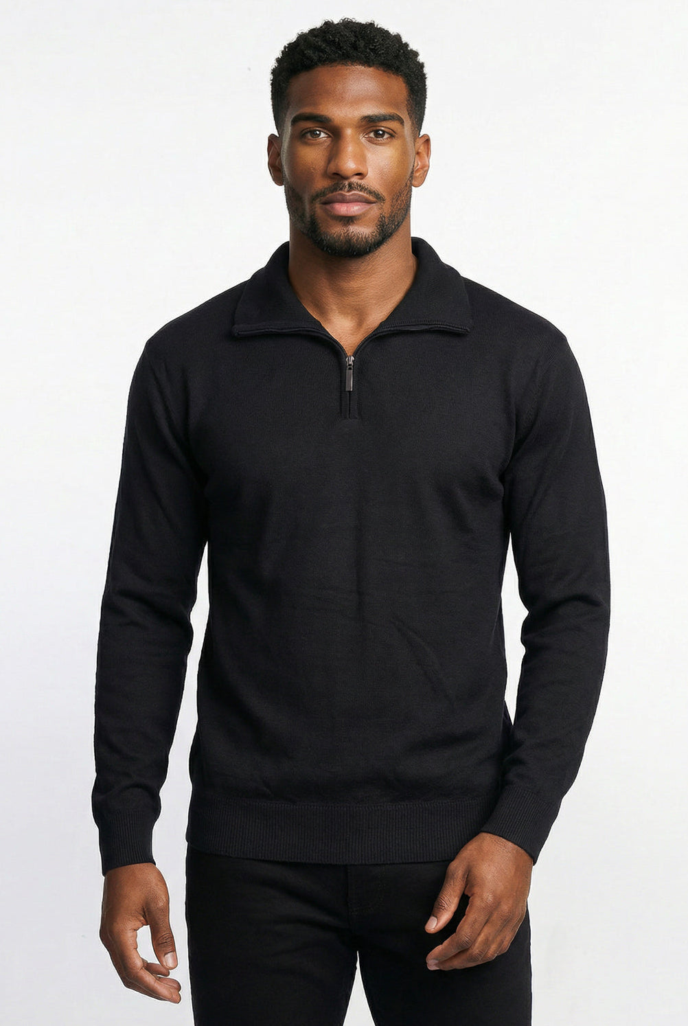 Blusa masculina gola com zíper 90207