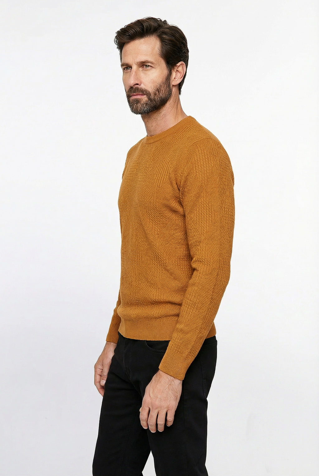 Blusa masculina trabalhada gola redonda 90216