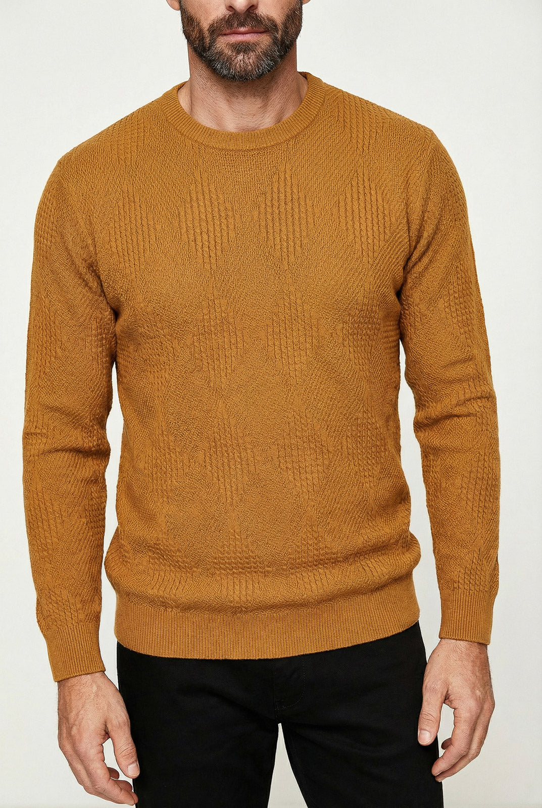 Blusa masculina trabalhada gola redonda 90216