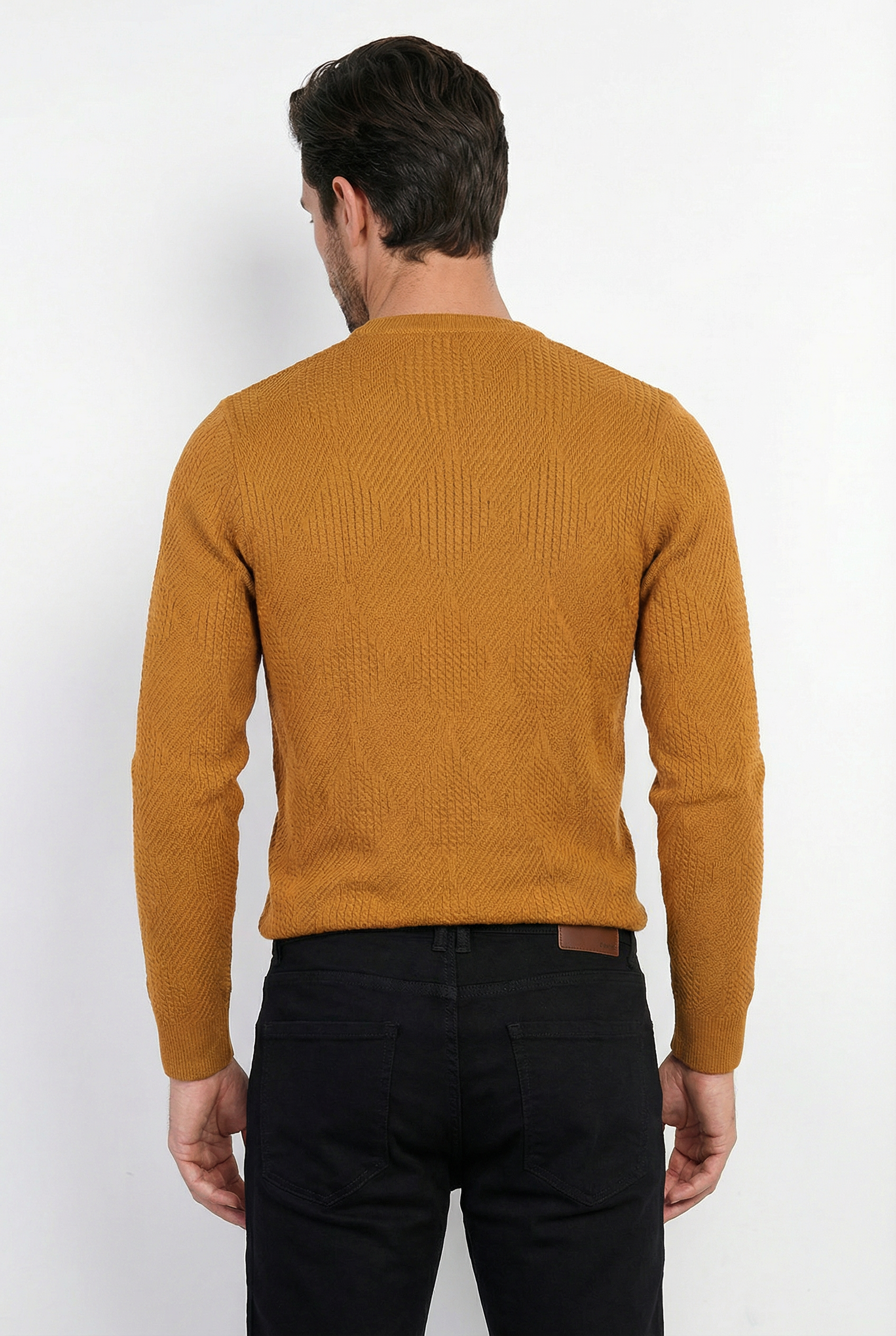 Blusa masculina trabalhada gola redonda 90216