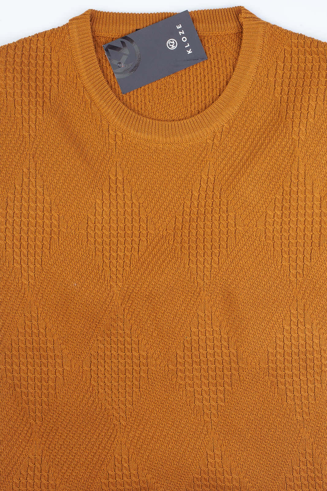 Blusa masculina trabalhada gola redonda 90216 - Enluaze