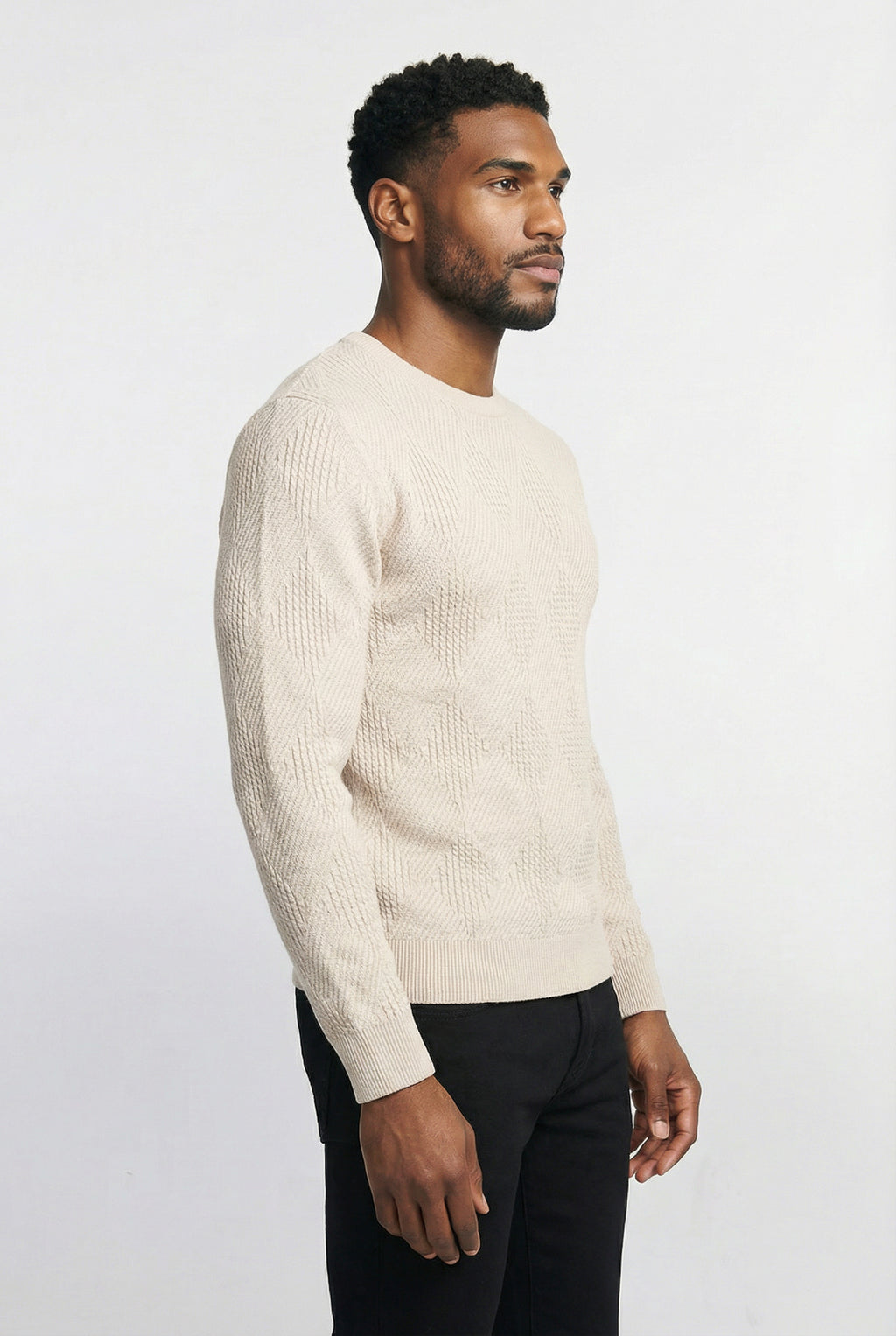 Blusa masculina trabalhada gola redonda 90216