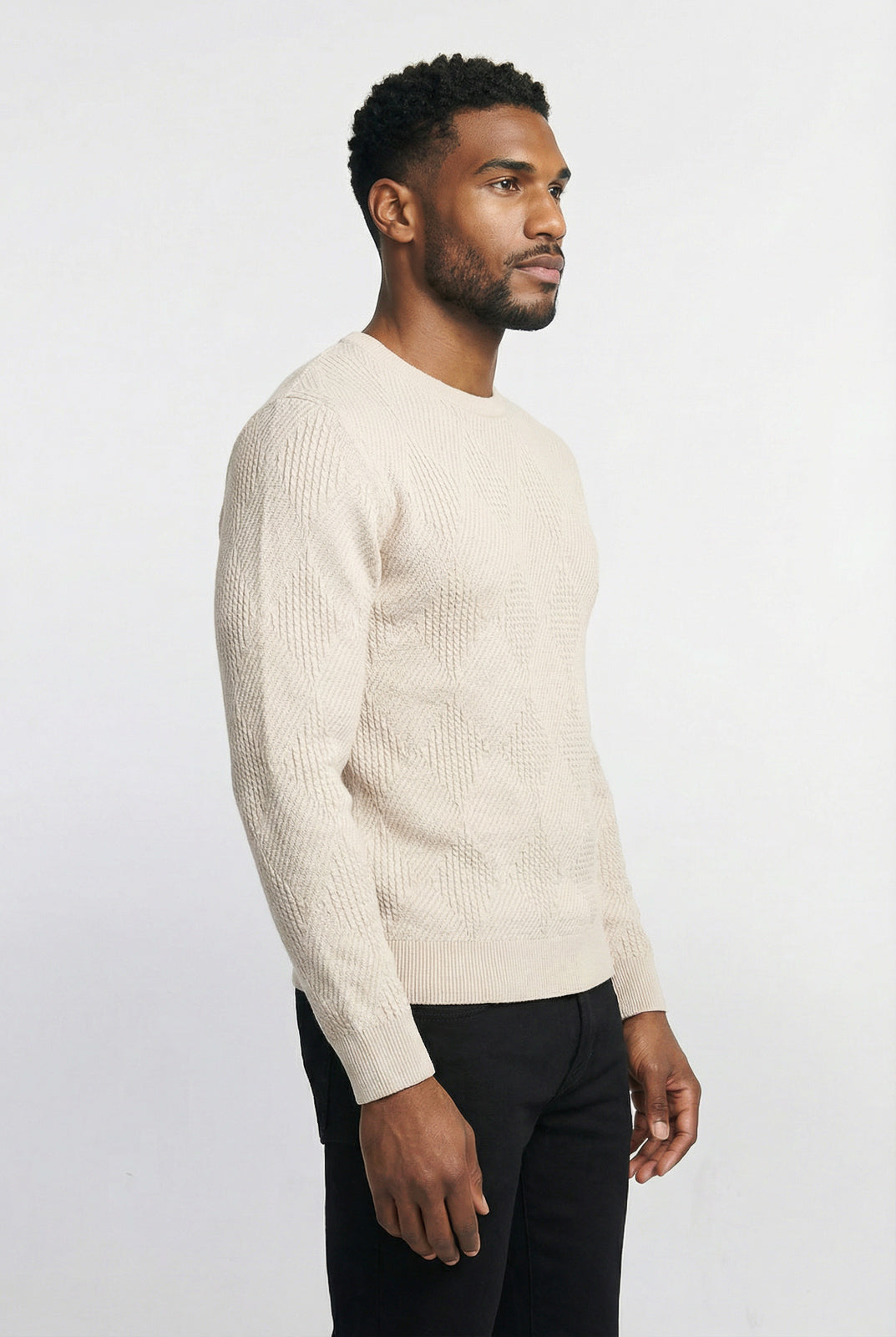 Blusa masculina trabalhada gola redonda 90216