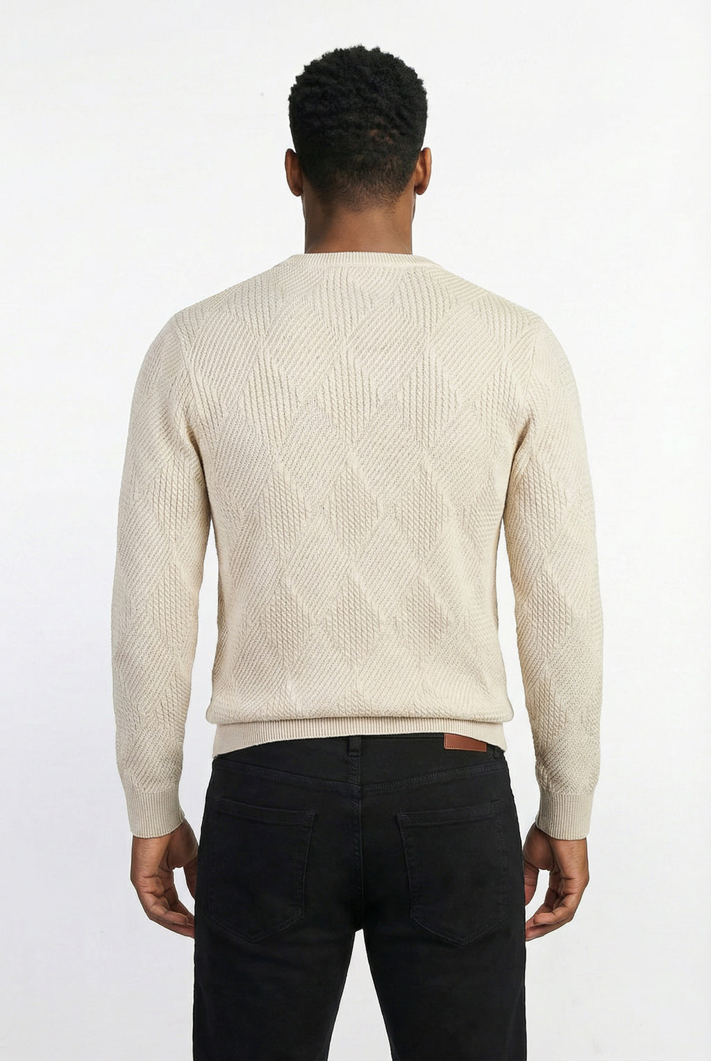 Blusa masculina trabalhada gola redonda 90216