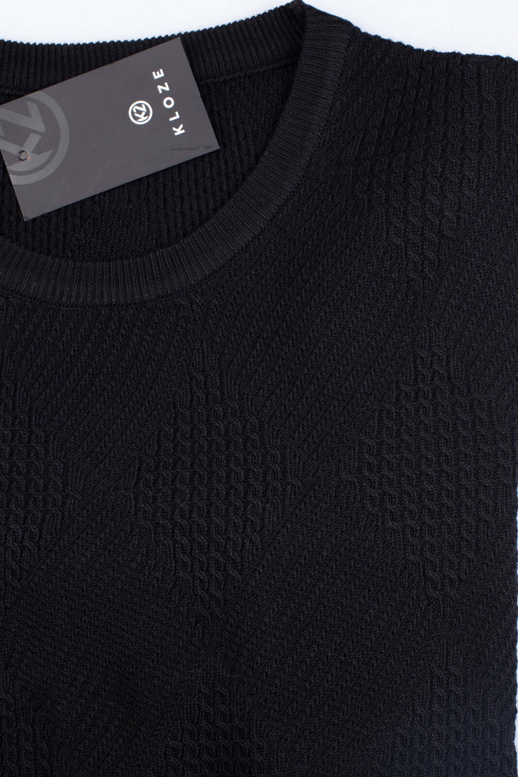 Blusa masculina trabalhada gola redonda 90216 - Enluaze