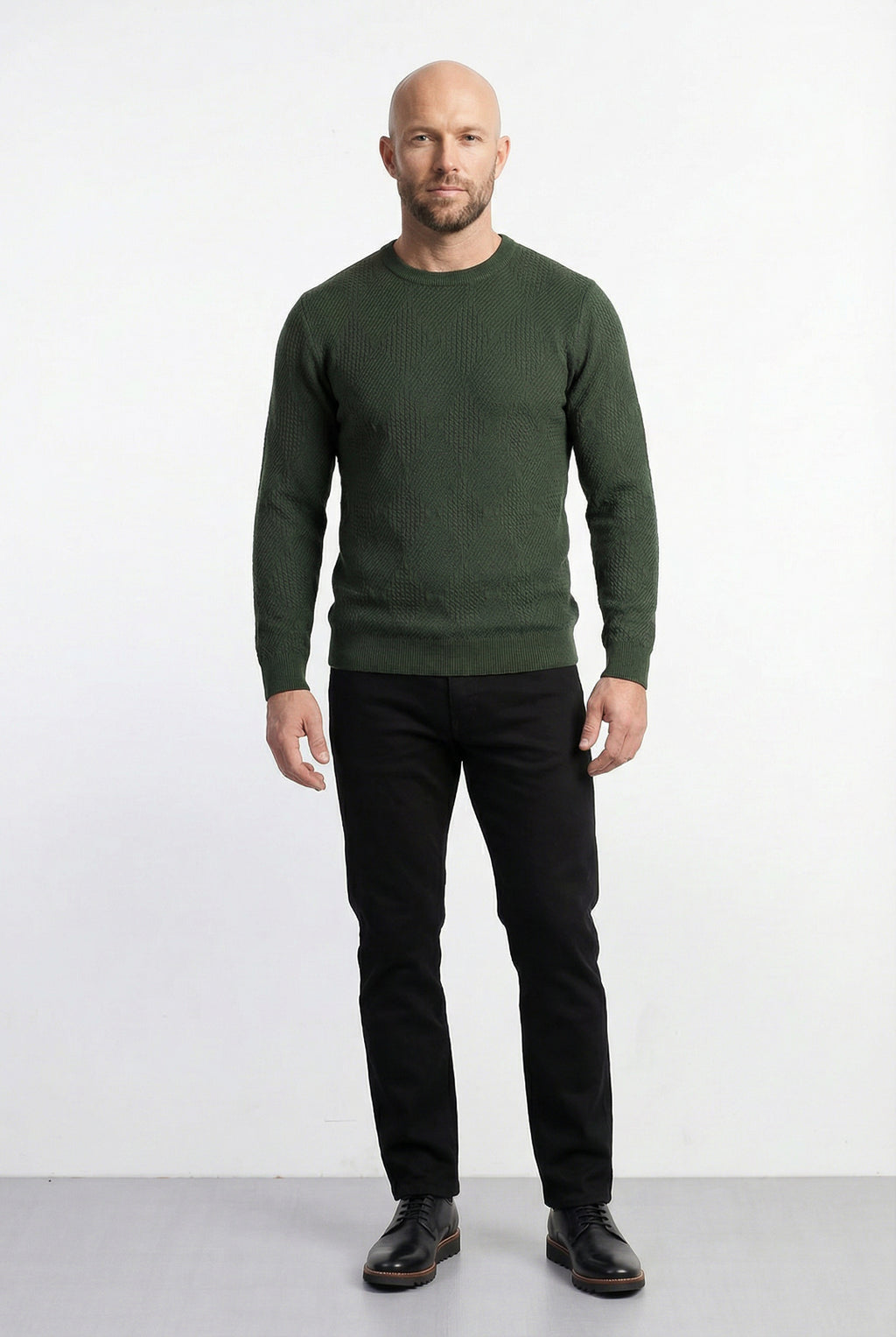 Blusa masculina trabalhada gola redonda 90216