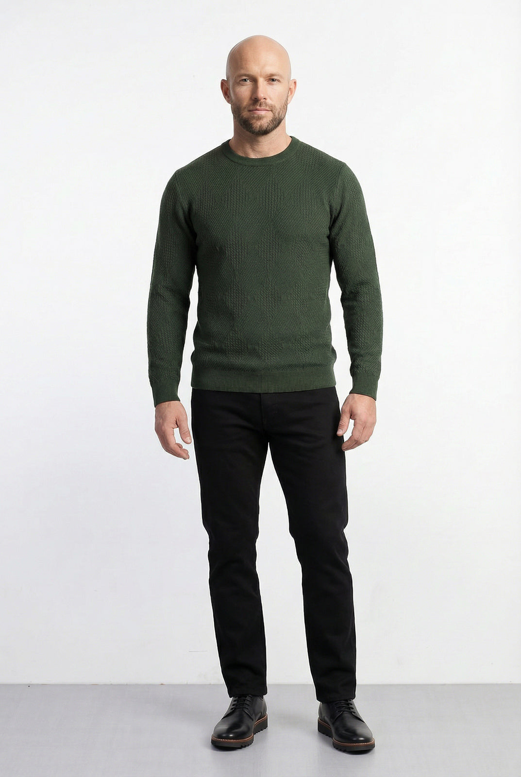 Blusa masculina trabalhada gola redonda 90216