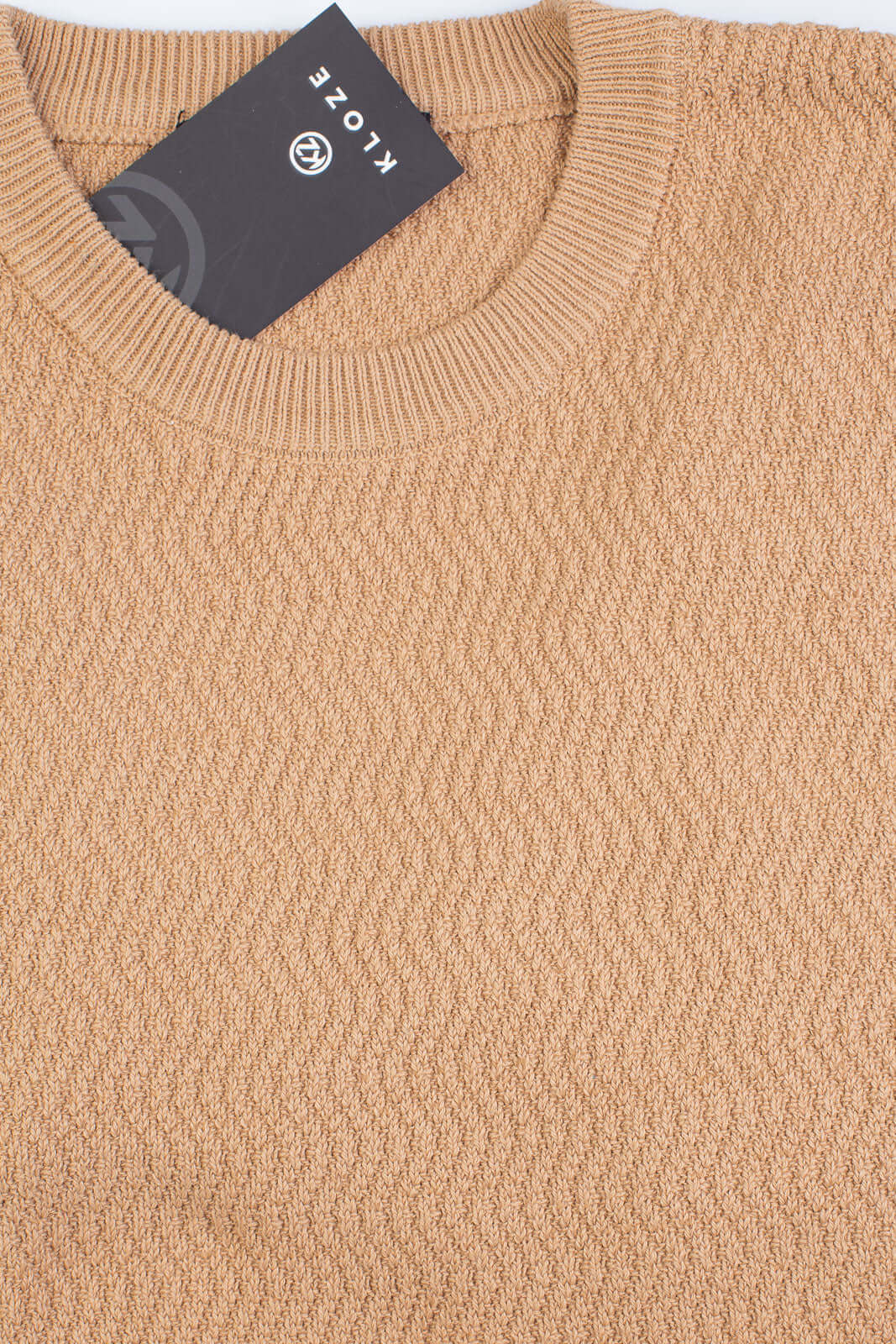 Blusa suéter masculina gola redonda 90217 - Enluaze